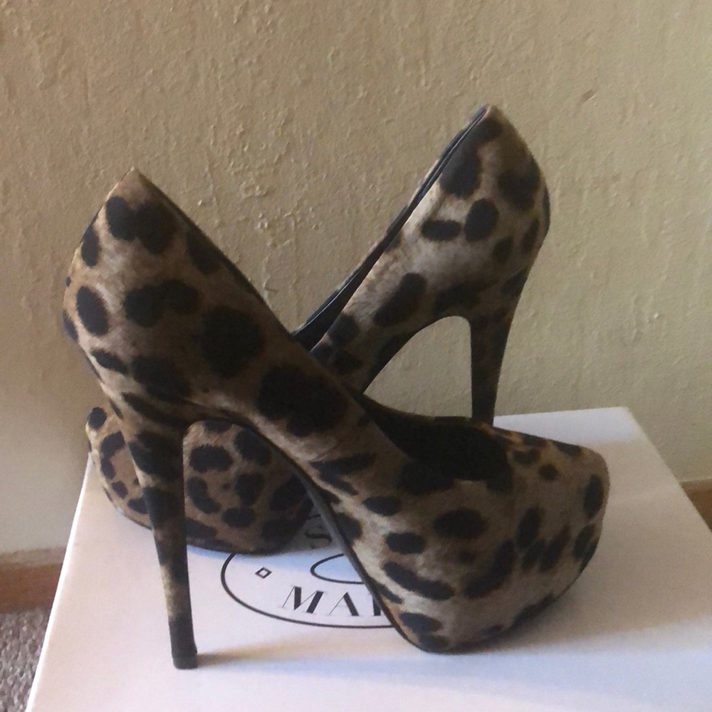 Cheetah Print Heels